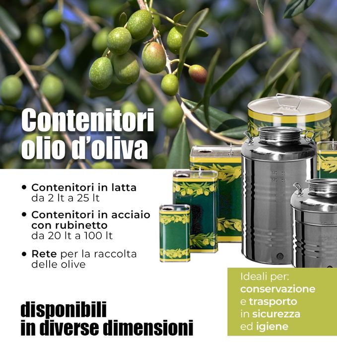 #Contenitori #olio d'oliva!🍈