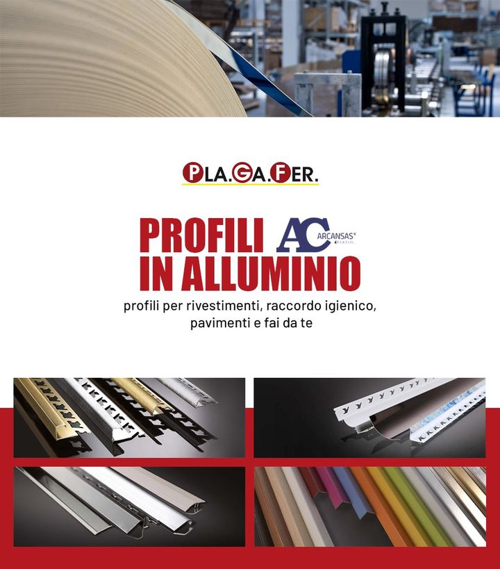 Da Plagafer Ferramenta 👉 profili in alluminio #Arcansas 👌✔

👉 Profili