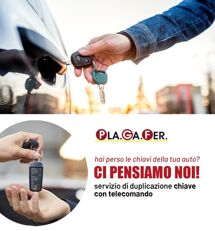 Hai perso le chiavi della tua auto? 🚙
non disperare... ➡